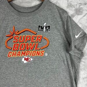 Nike Kansas City Chiefs Super‎ Bowl LVII Champions T-Shirt XXL
